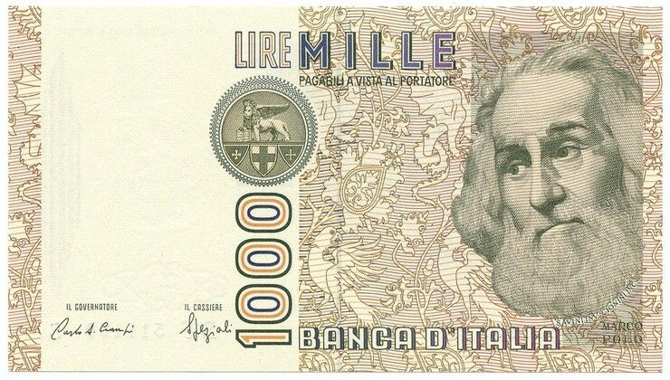 1000 lire di Marco Polo