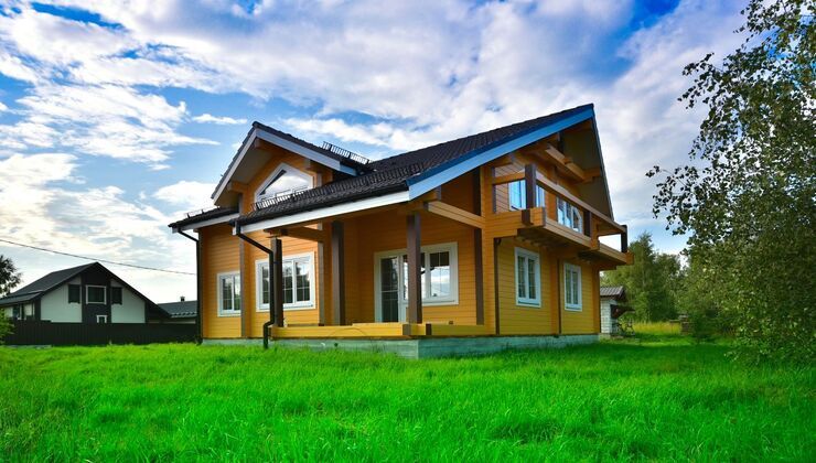 Casa su un terreno non edificabile