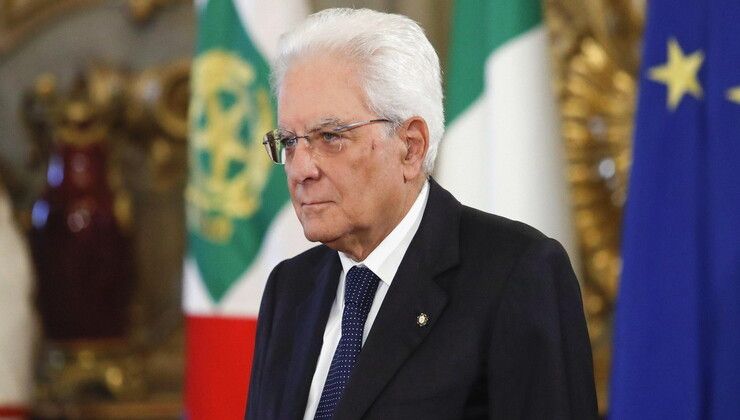 Il presidente Mattarella