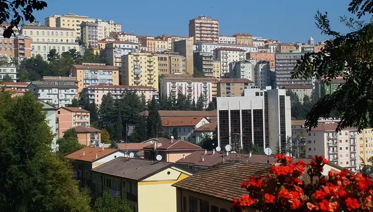 La bellissima città italiana di Potenza