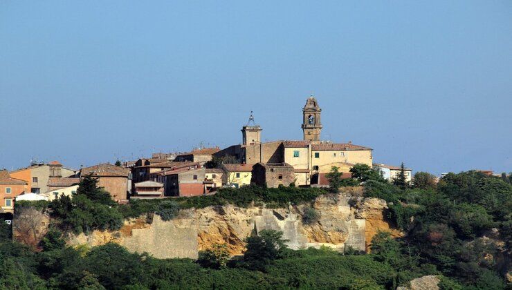 La città italiana di Pomarance