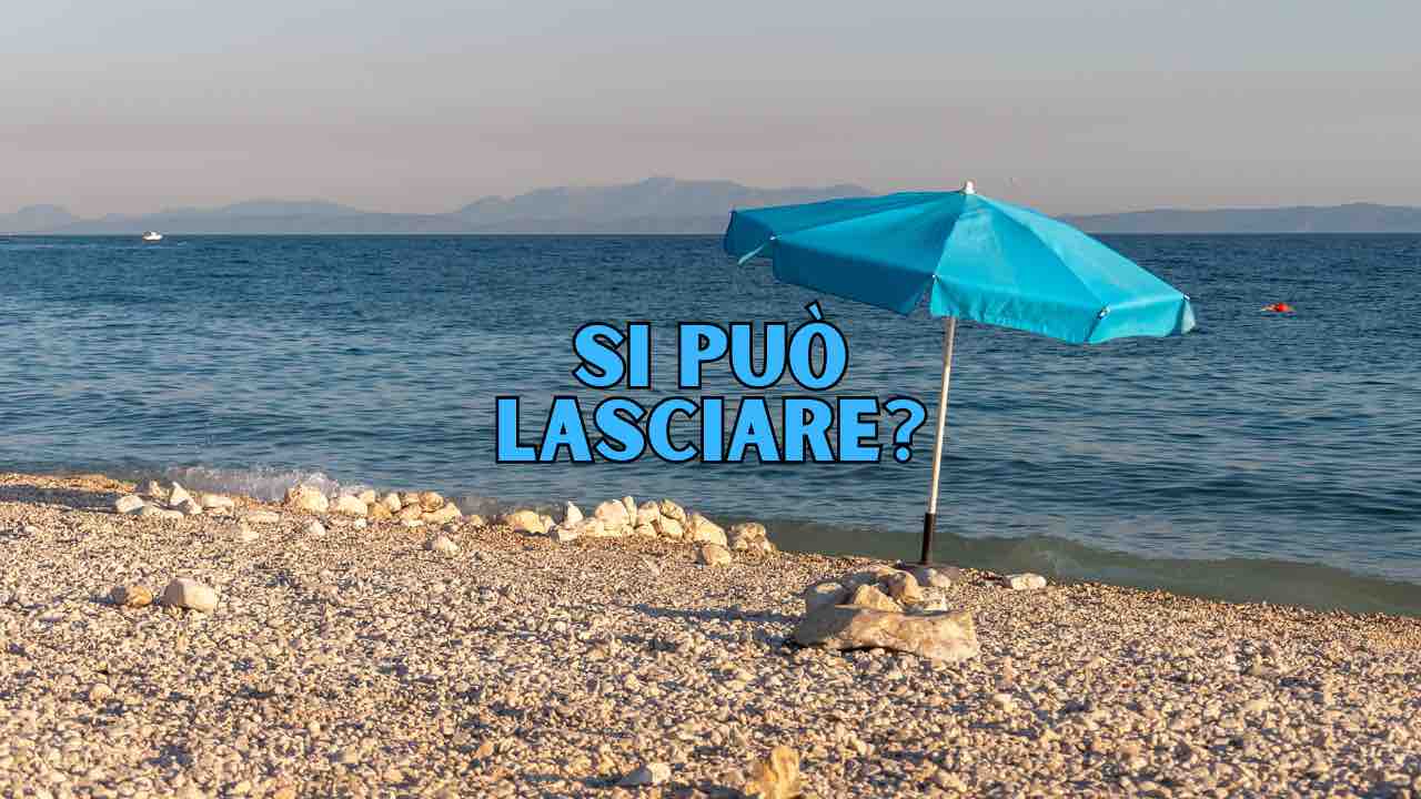 L'ombrellone lasciato in spiaggia può costare caro: si rischia persino  l'arresto - Italia a Tavola