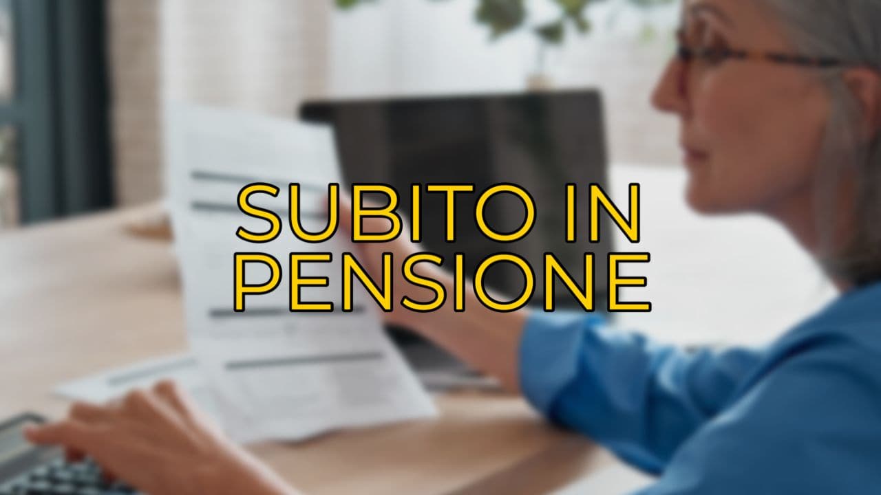 Pensione subito