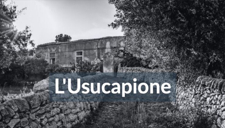 Usucapione