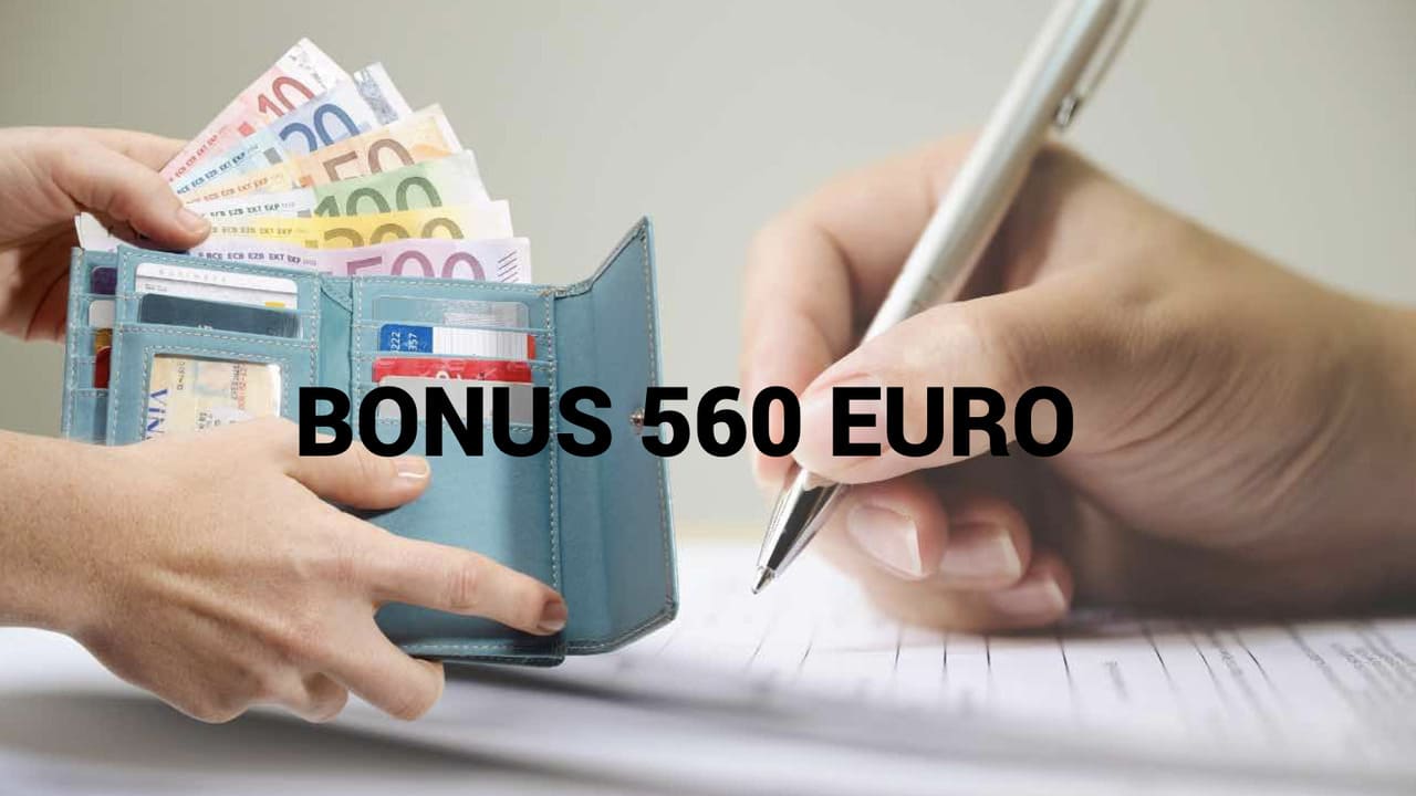 Bonus 560 euro