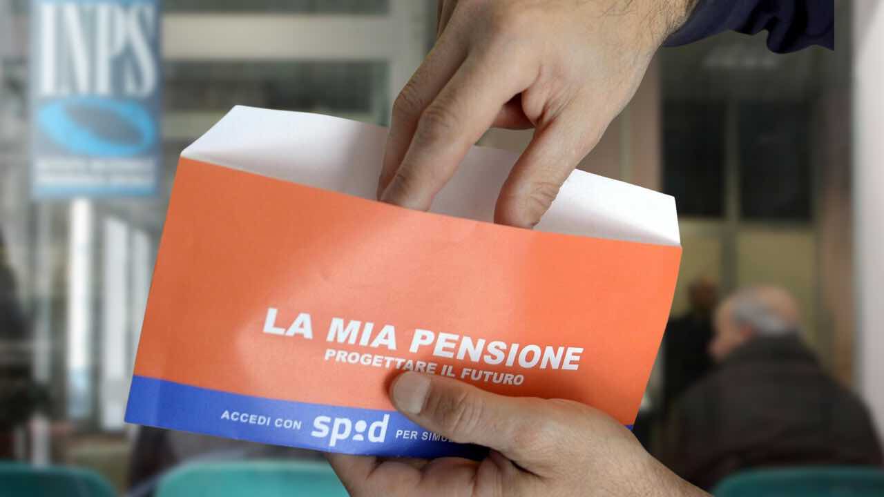 lettera pensione