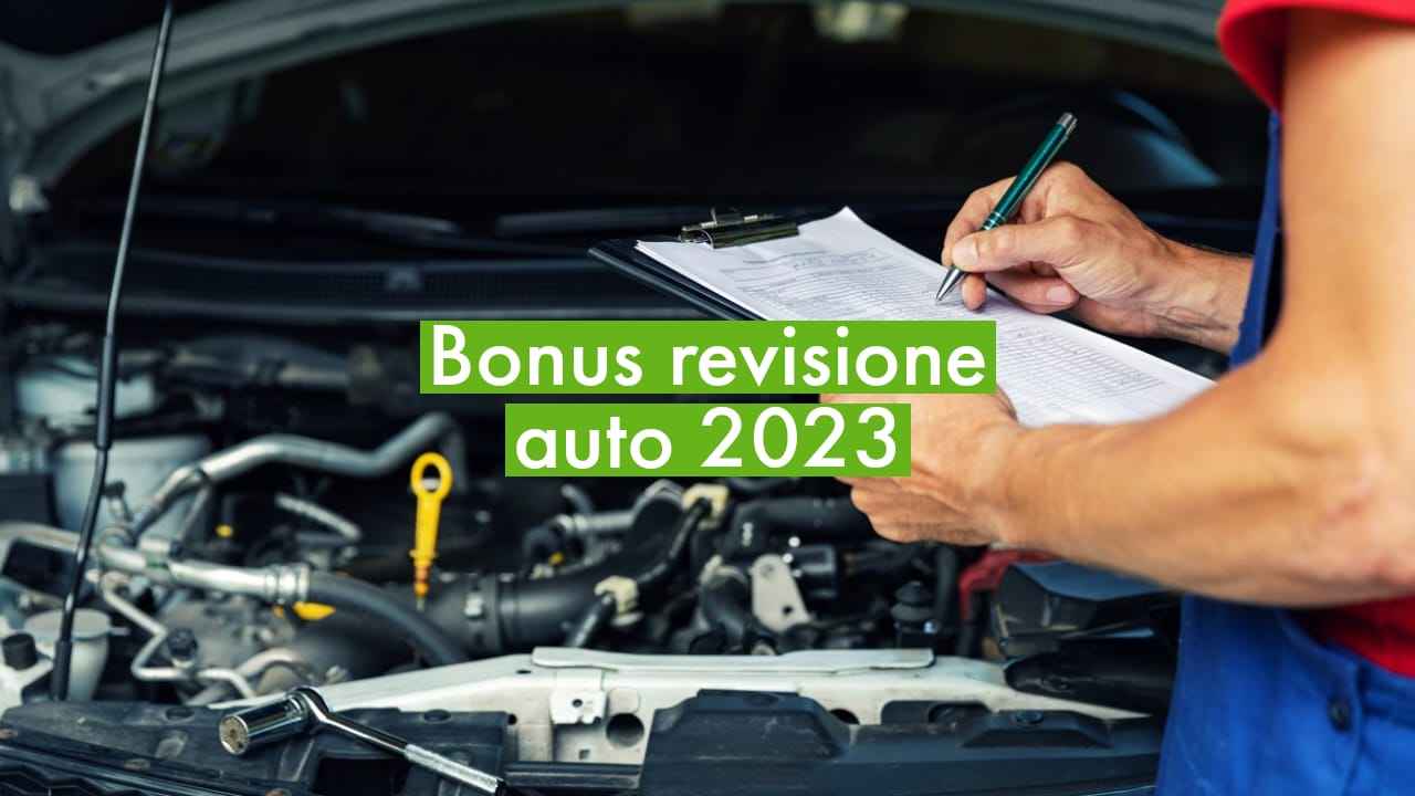 Bonus revisione auto