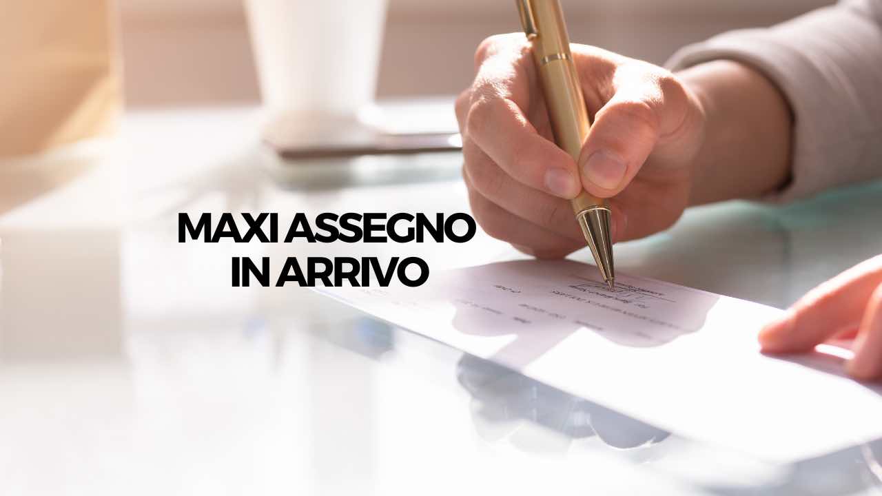 Maxi assegno