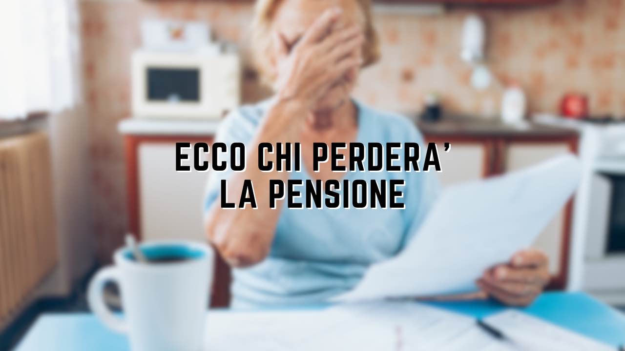 Perdere pensione