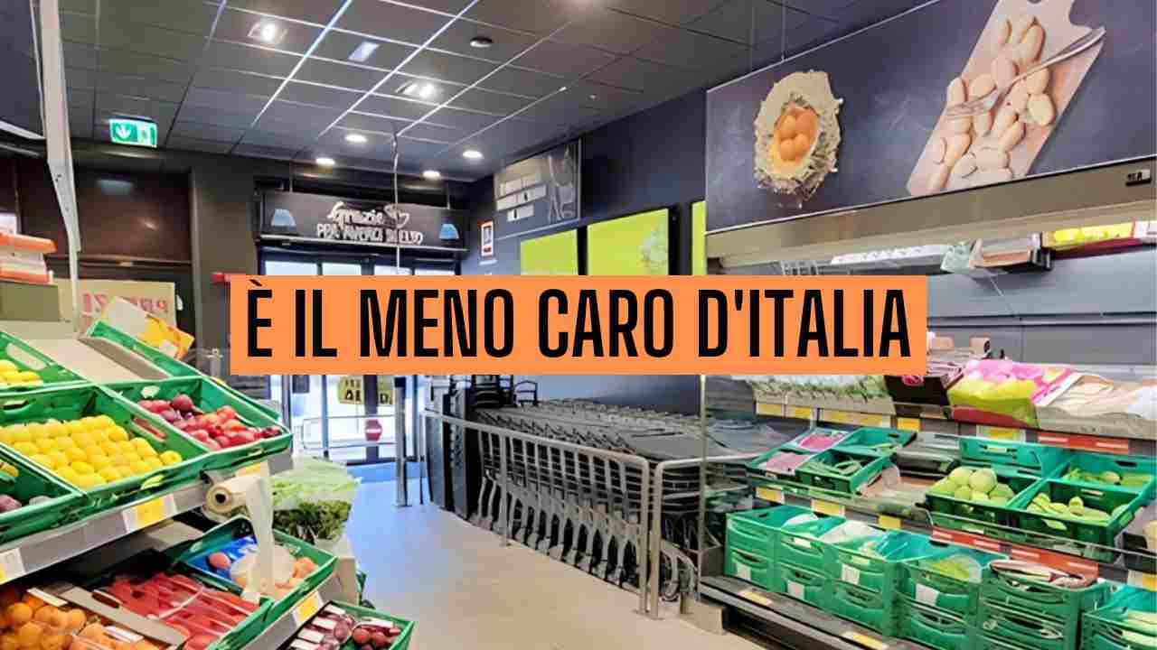 Supermercato meno caro d'Italia