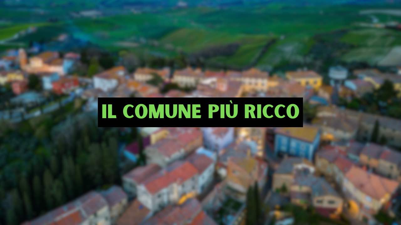 comune più ricco