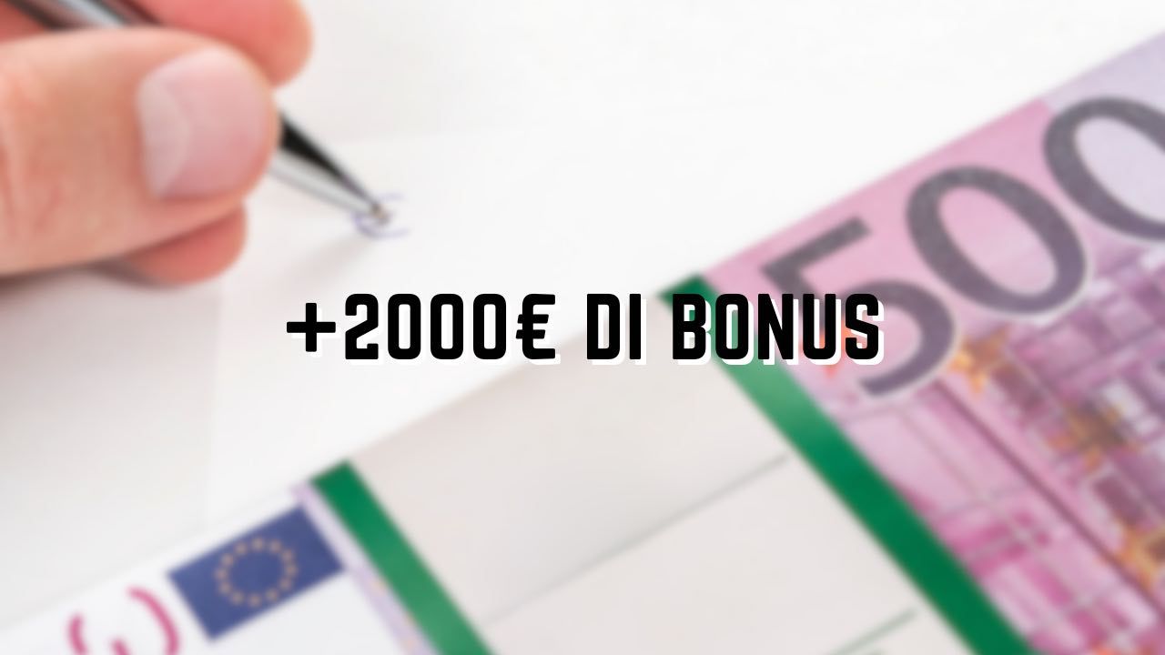 2000 euro di bonus