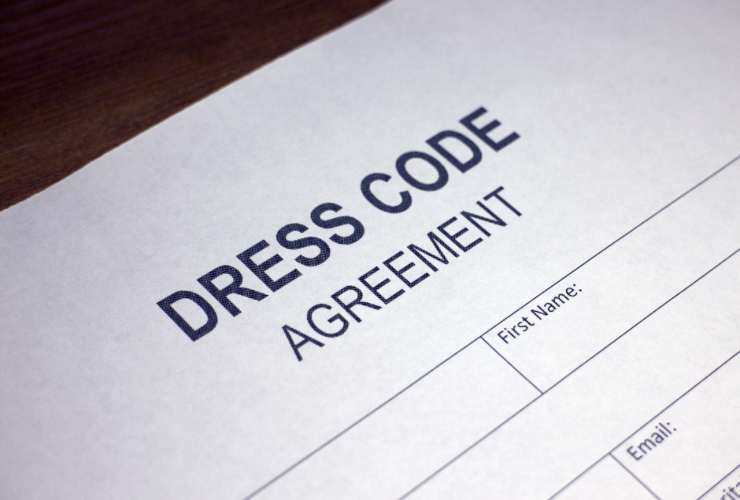 Dress code su contratto