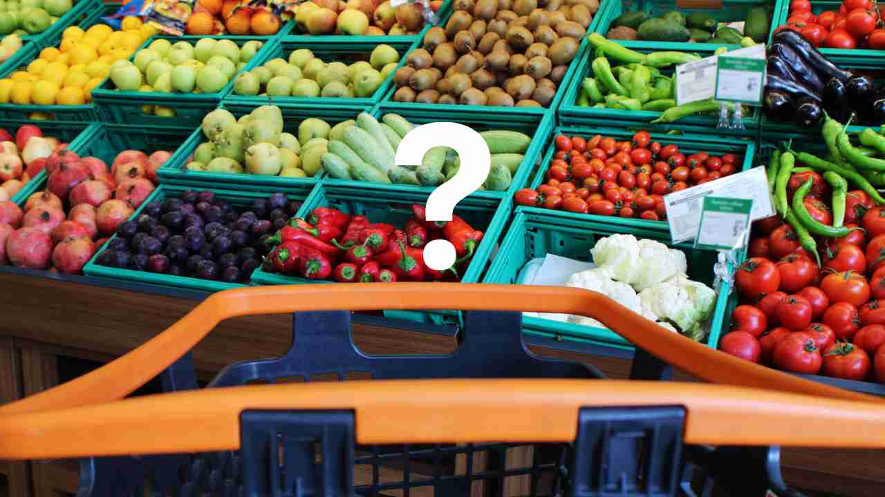 frutta e verdura supermercato